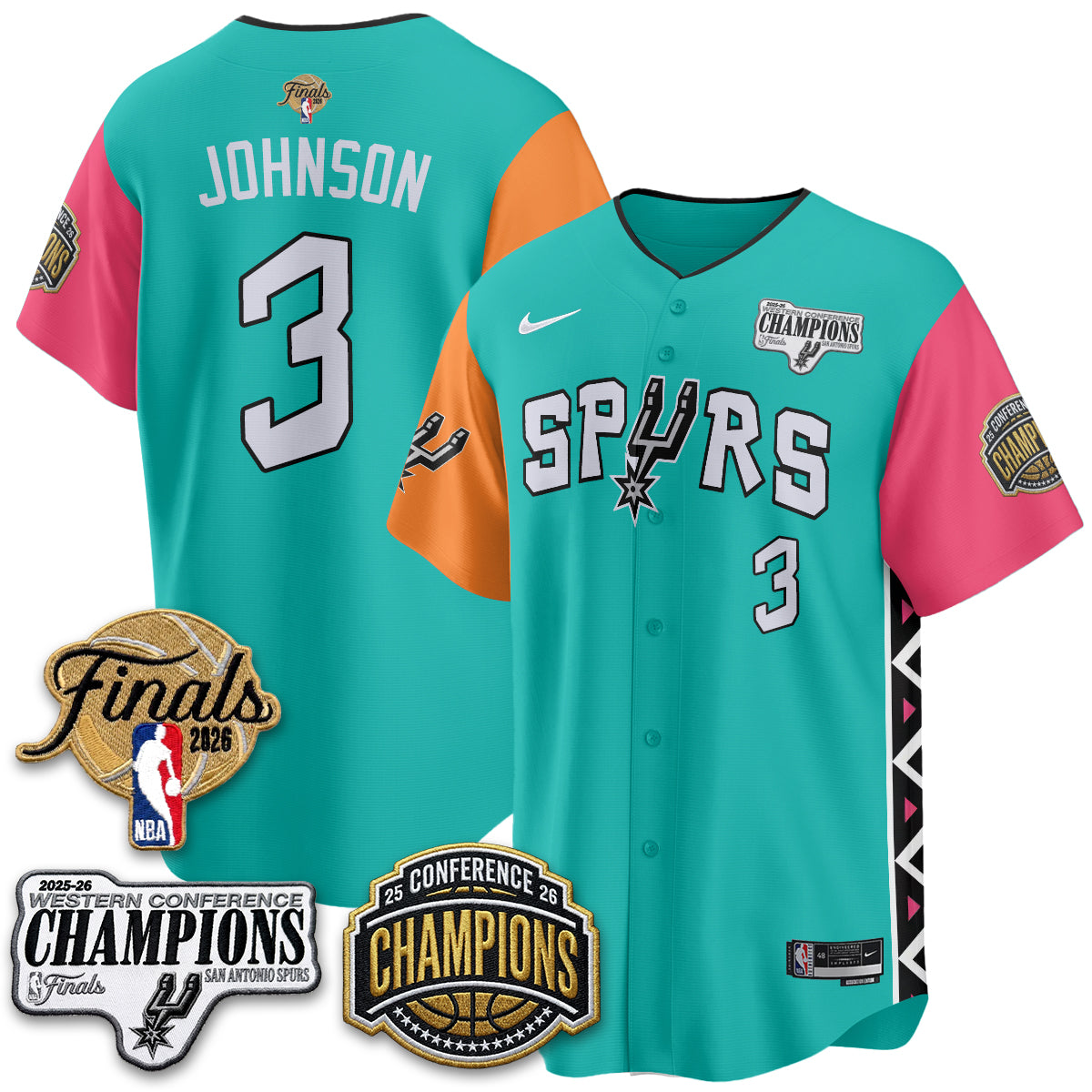 SAS 2026 Basketball Finals Vapor Jersey - Stitched-DTD