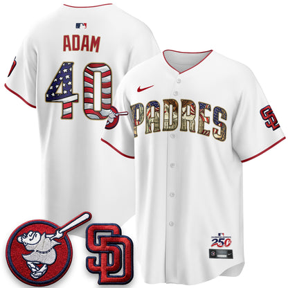 SD 2026 Independence Day USA Vapor Limited Jersey - Stitched-DTD