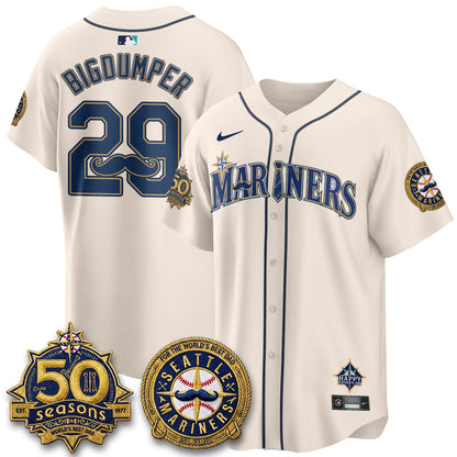 SEA Happy Father's Day Vapor Jersey - Stitched-DTD