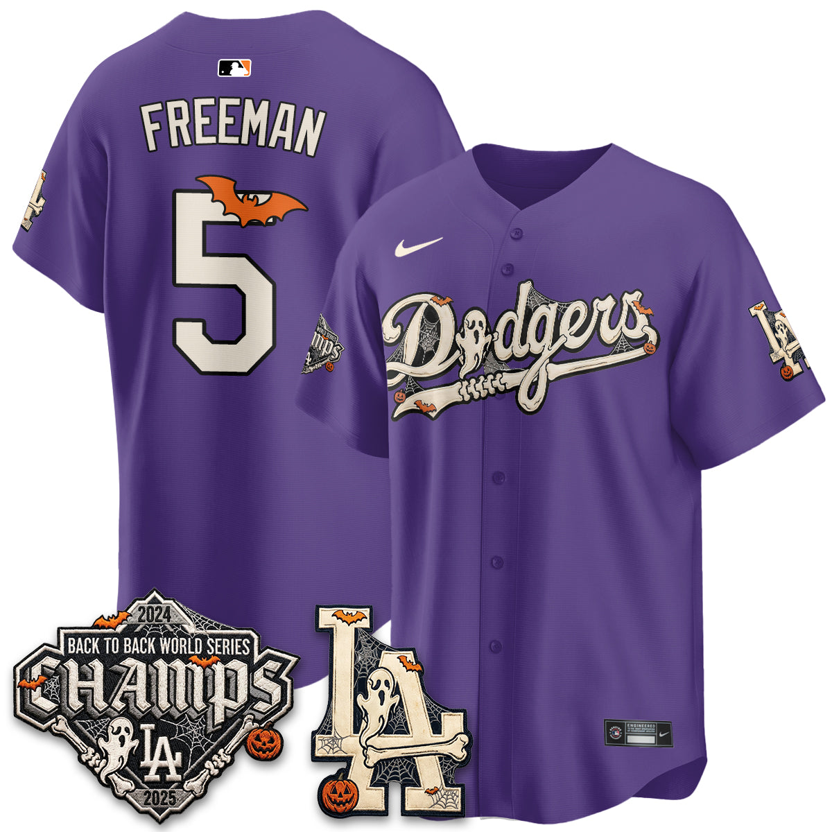 LAD Halloween 2026 Vapor Jersey - Stitched-DTD