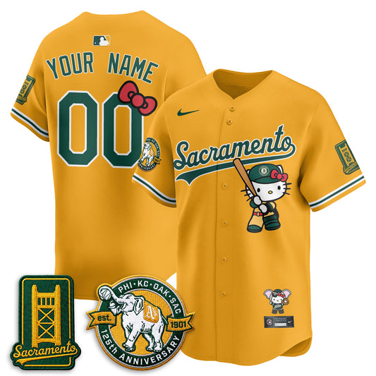 OAK x Meow KT 2026 Vapor Limited Custom Jersey - Stitched-DTD