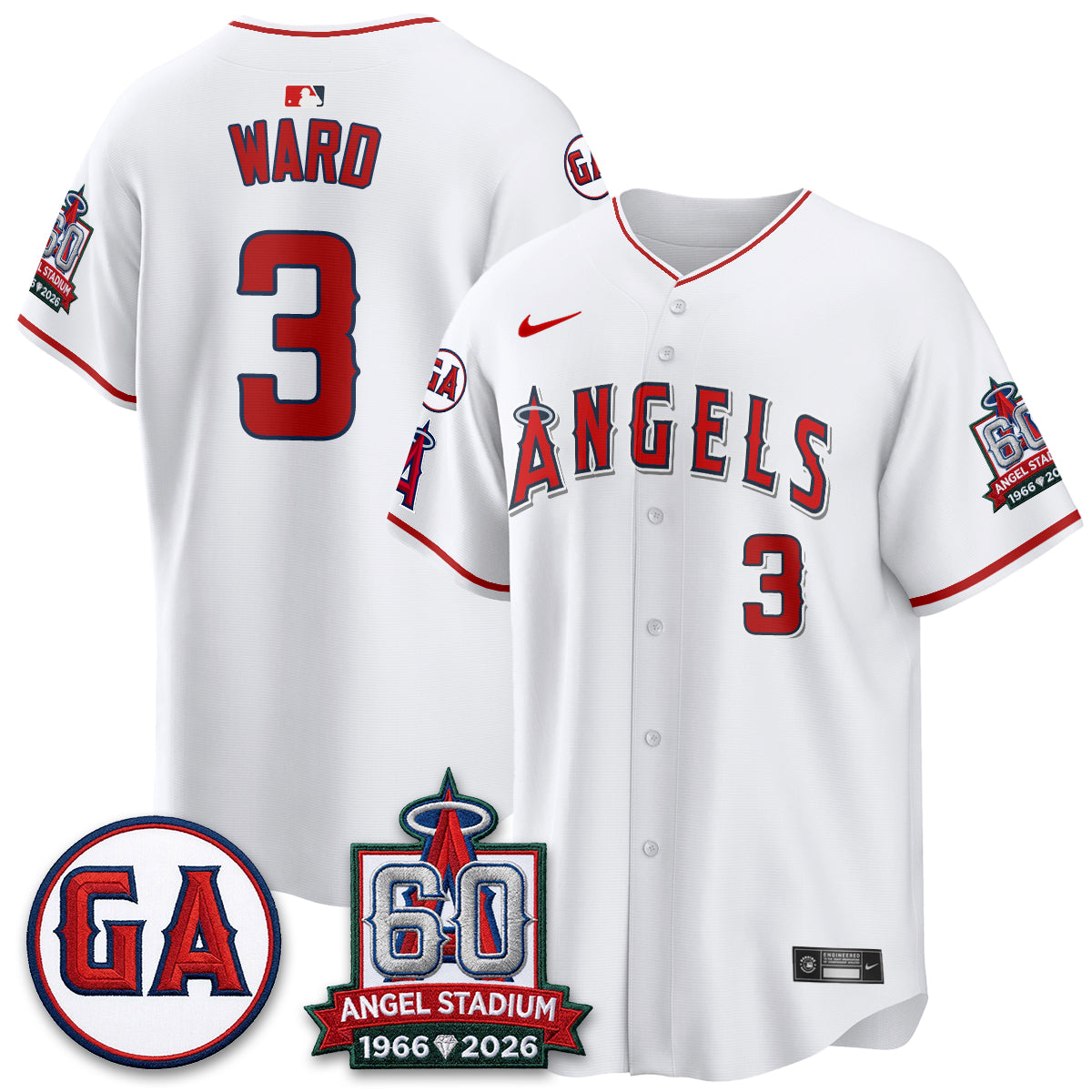 LAA 60th Anniversary Vapor Jersey - All Stitched V3-DTD