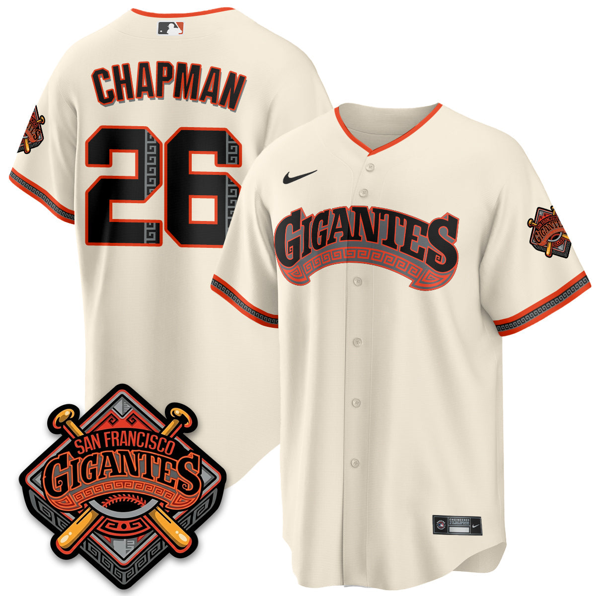 SF GIGANTES Vapor Limited Jersey - All Stitched-DTD