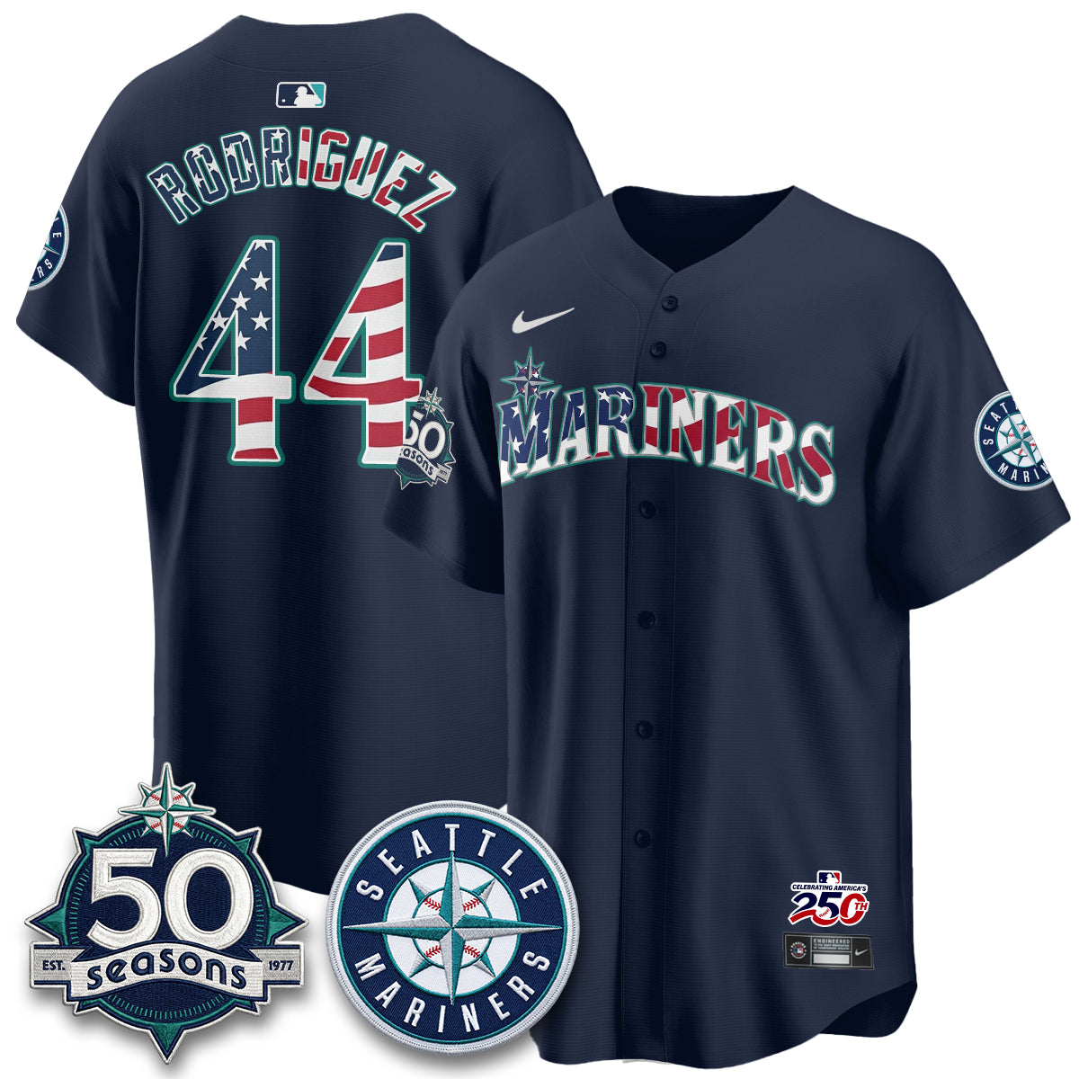 SEA Americana 2026 Vapor Limited Jersey - Stitched-DTD
