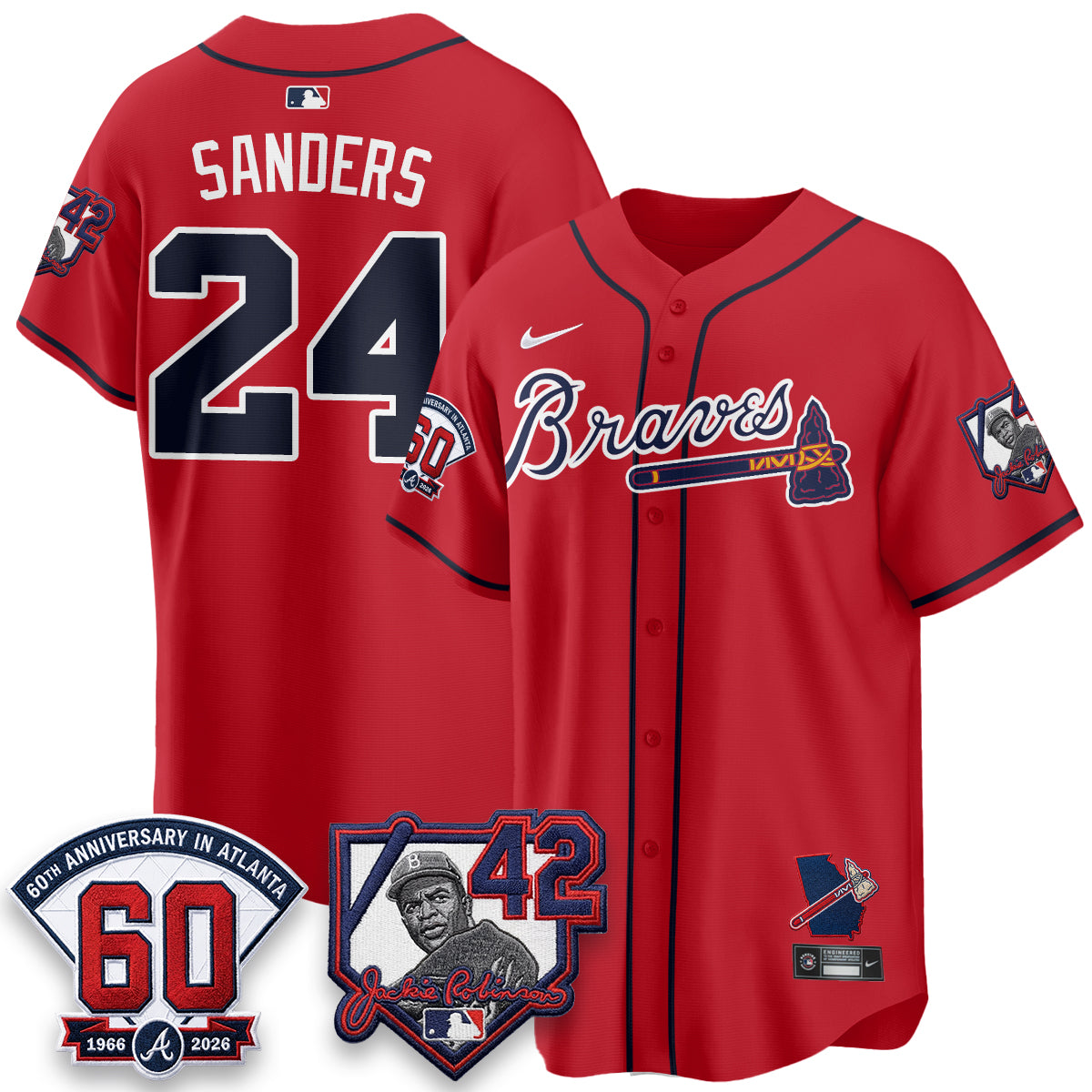 ATL 2026 Jackie Robinson Day Vapor Limited Jersey - All Stitched-DTD