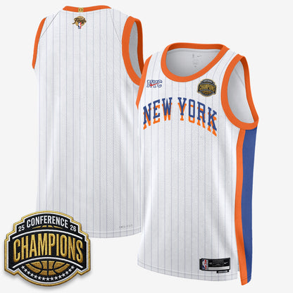 NYK 2026 NBA Finals City Edition Jersey V3- Stitched-DTD