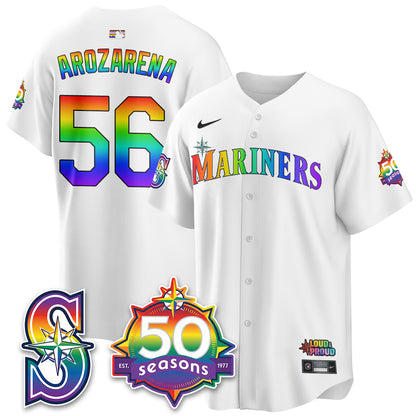 SEA Happy Pride Month Vapor Jersey - Stitched-DTD