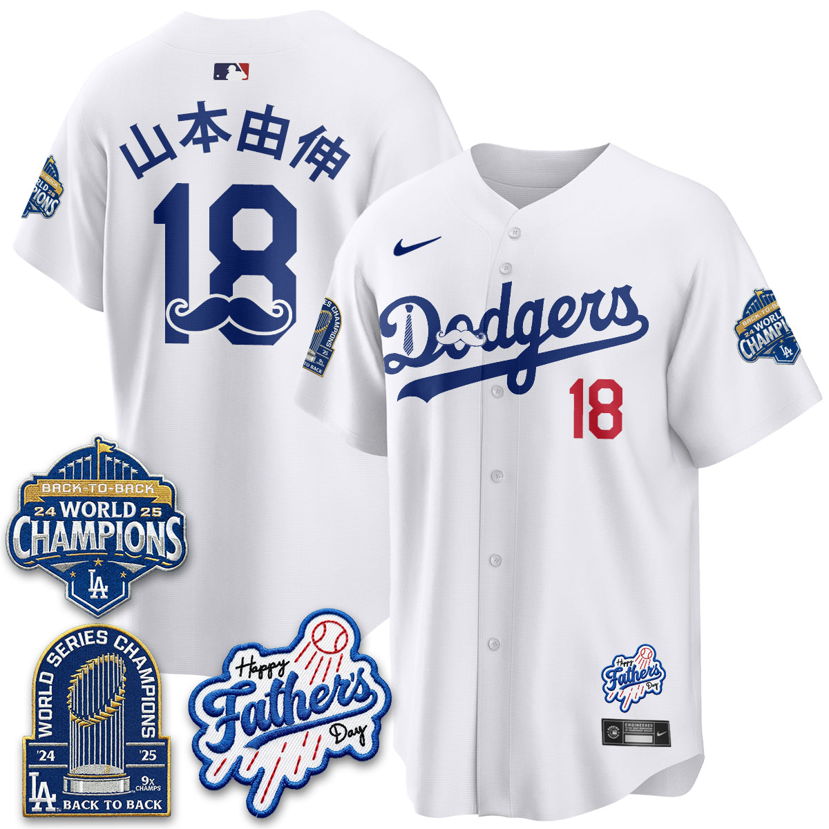 LAD Happy Father's Day 2026 Jersey - Stitched-DTD