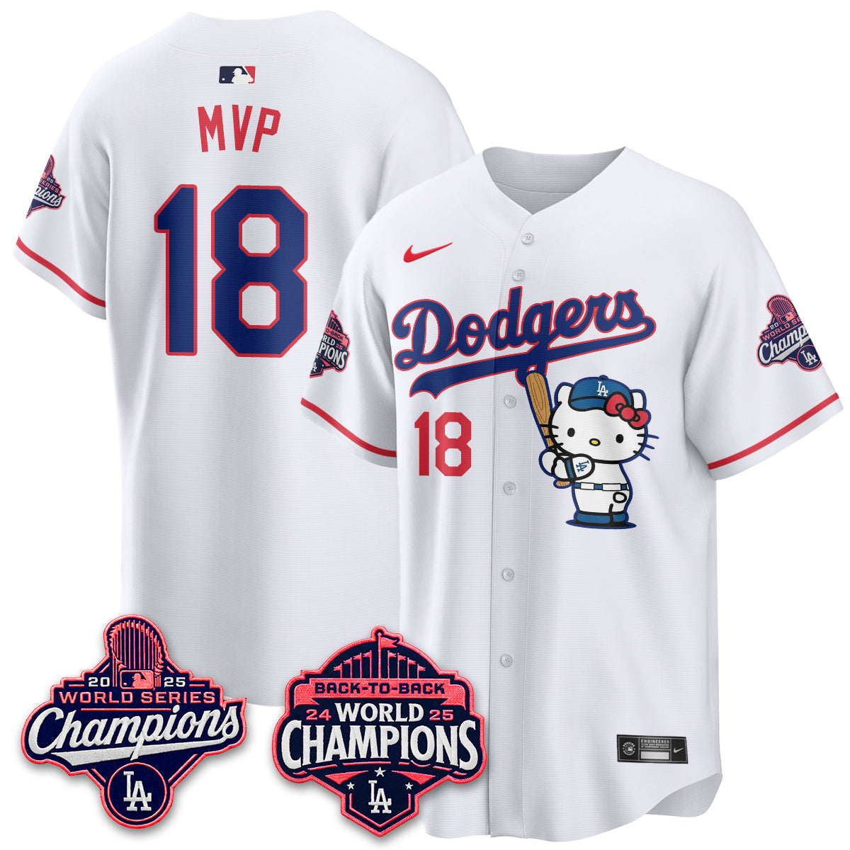 LAD x Hello Kitty Night 2026 Vapor Jersey - All Stitched-DTD