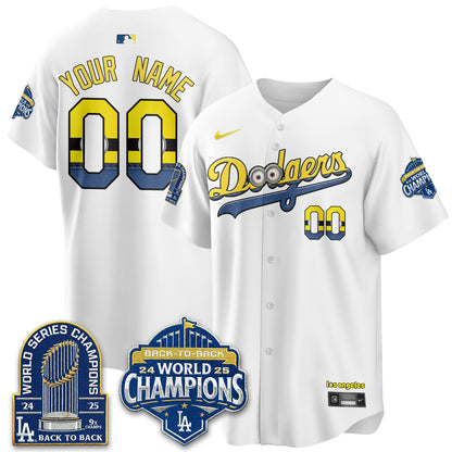 LAD x Yellow Capsules Vapor Custom Jersey - Stitched-DTD