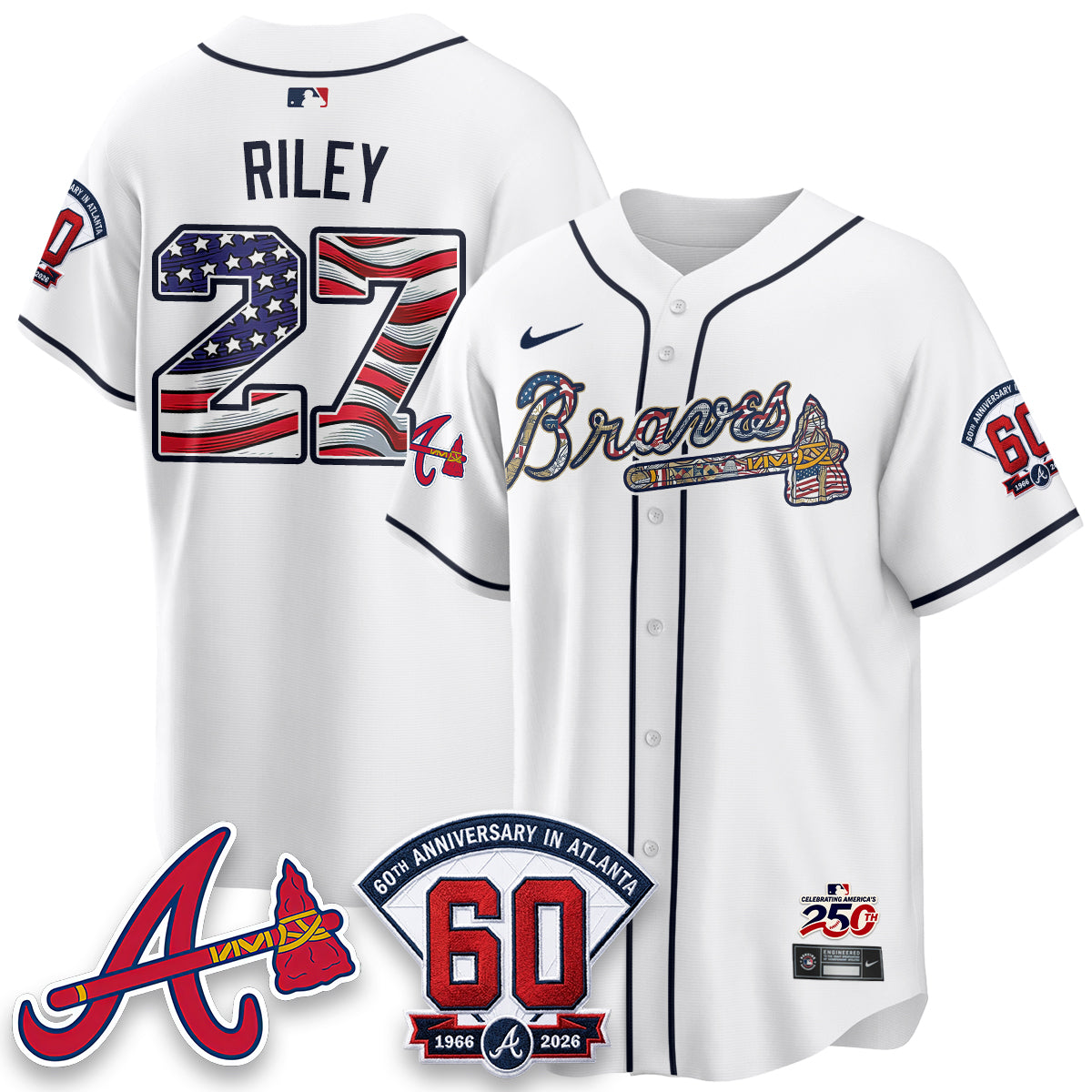 ATL 2026 Independence Day USA Vapor Limited Jersey - Stitched-DTD