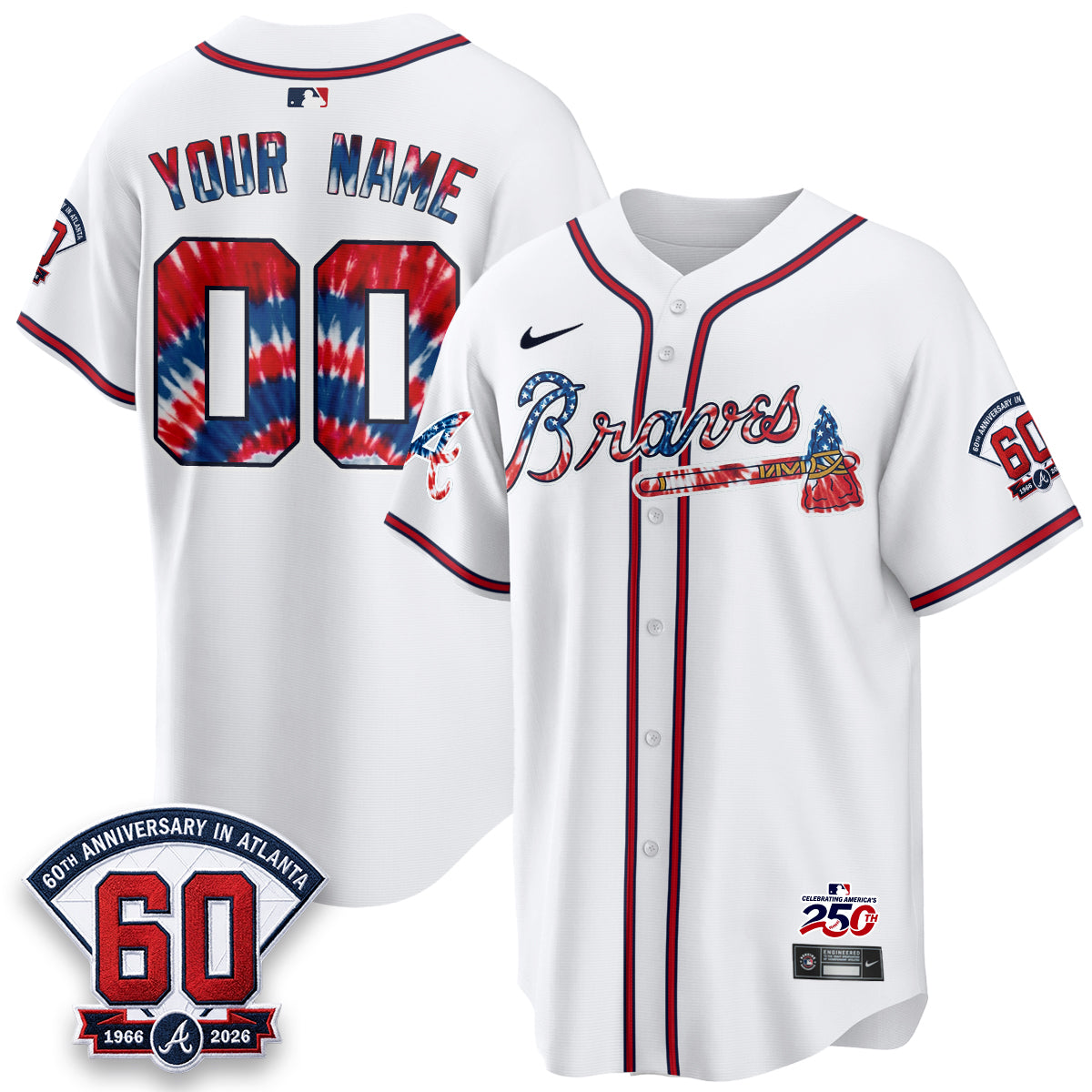 ATL Americana 2026 Vapor Limited Custom Jersey - Stitched-DTD
