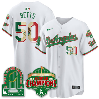 LAD Mexico Vapor Limited Jersey - 9x & B2B Champs - All Stitched-DTD