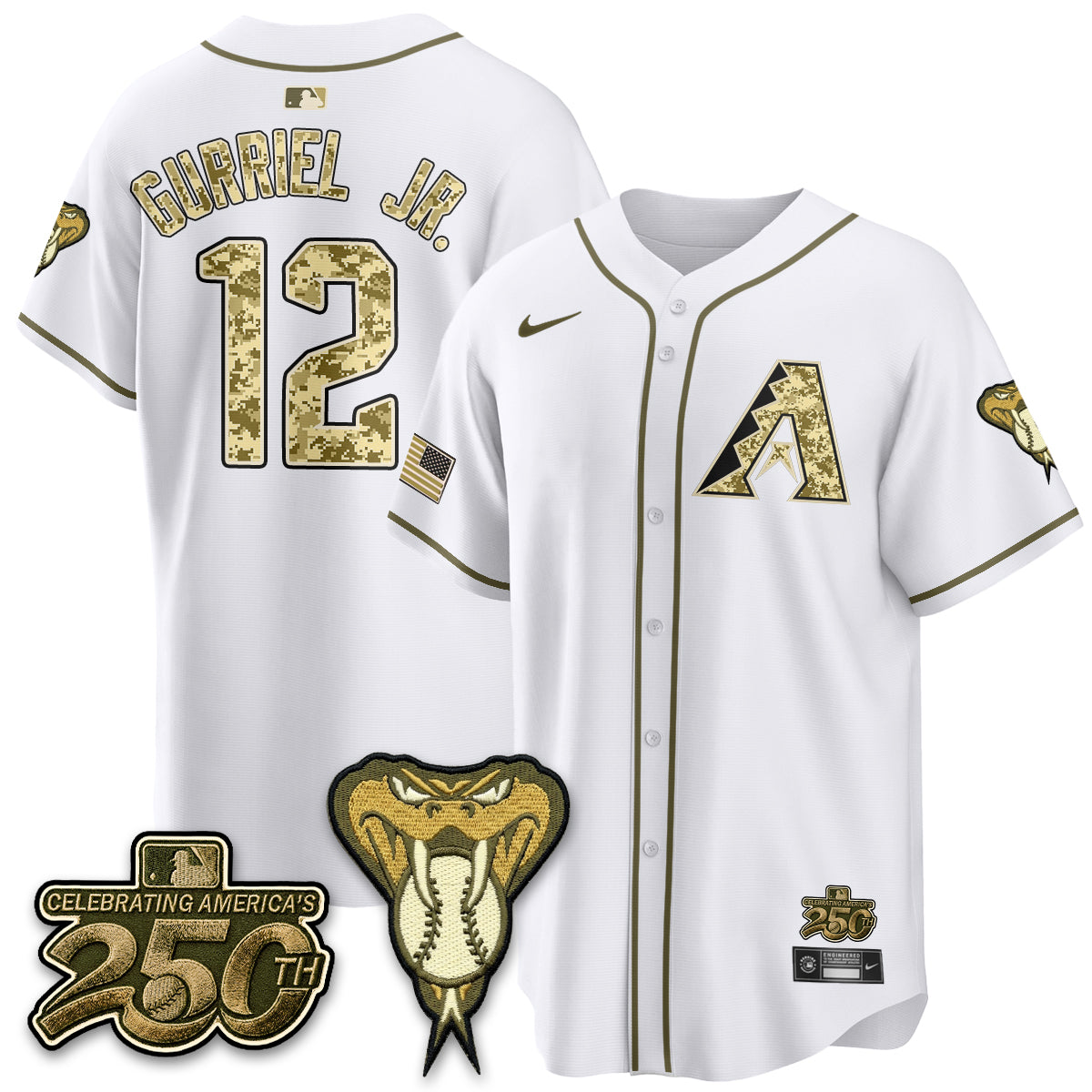 ARI Salute to Service 2026 Vapor Premier Limited Jersey - All Stitched-DTD