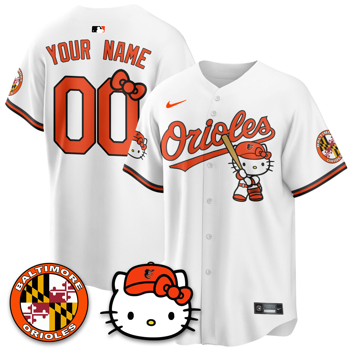 BAL x Meow Kitty Vapor Premier Limited Custom Jersey - Stitched-DTD