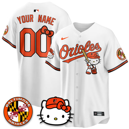 BAL x Meow Kitty Vapor Premier Limited Custom Jersey - Stitched-DTD
