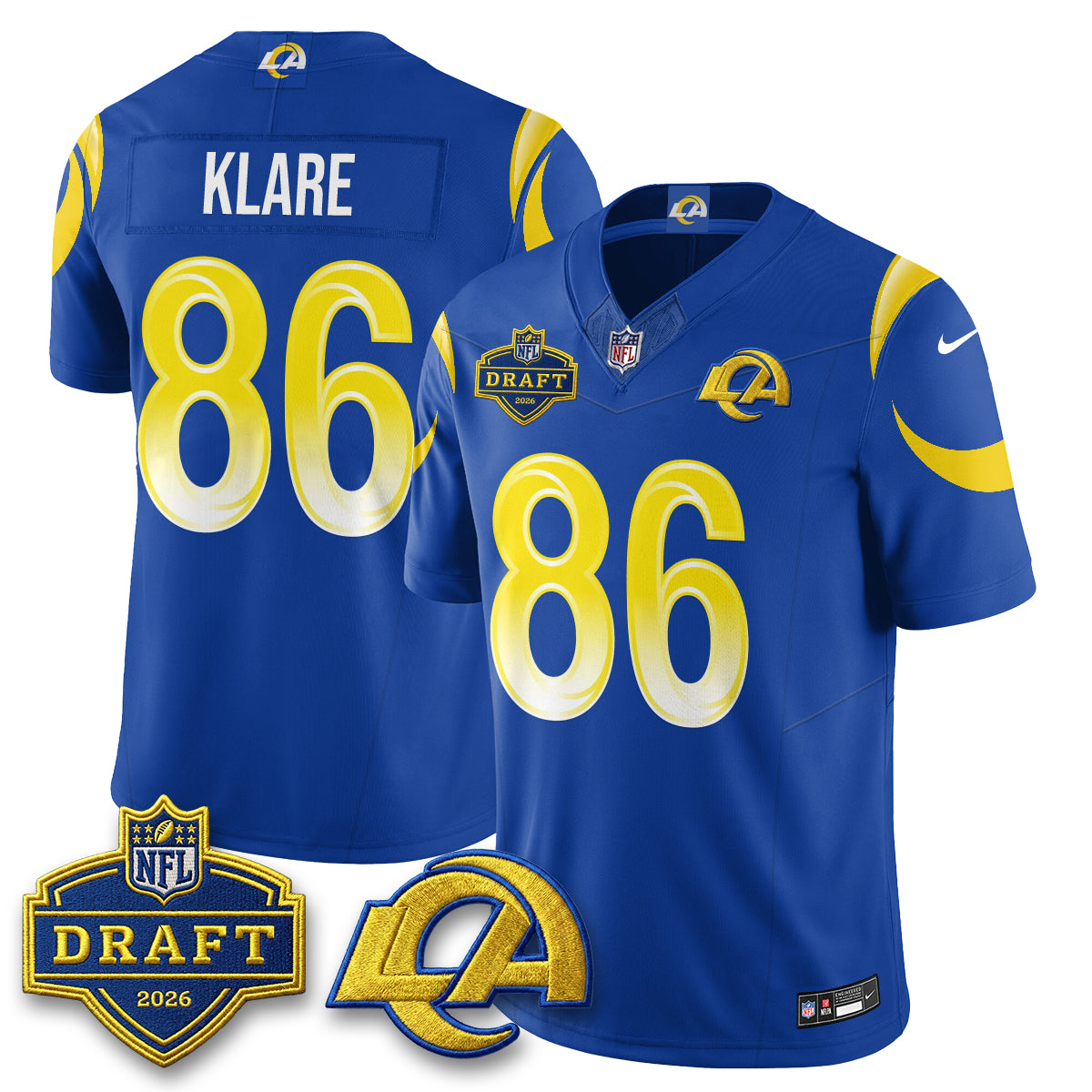 LAR 2026 NFL Draft Jersey - All Stitched-DTD