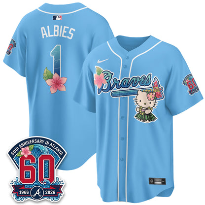 ATL x Meow Aloha Spirit Vapor Jersey - Stitched-DTD