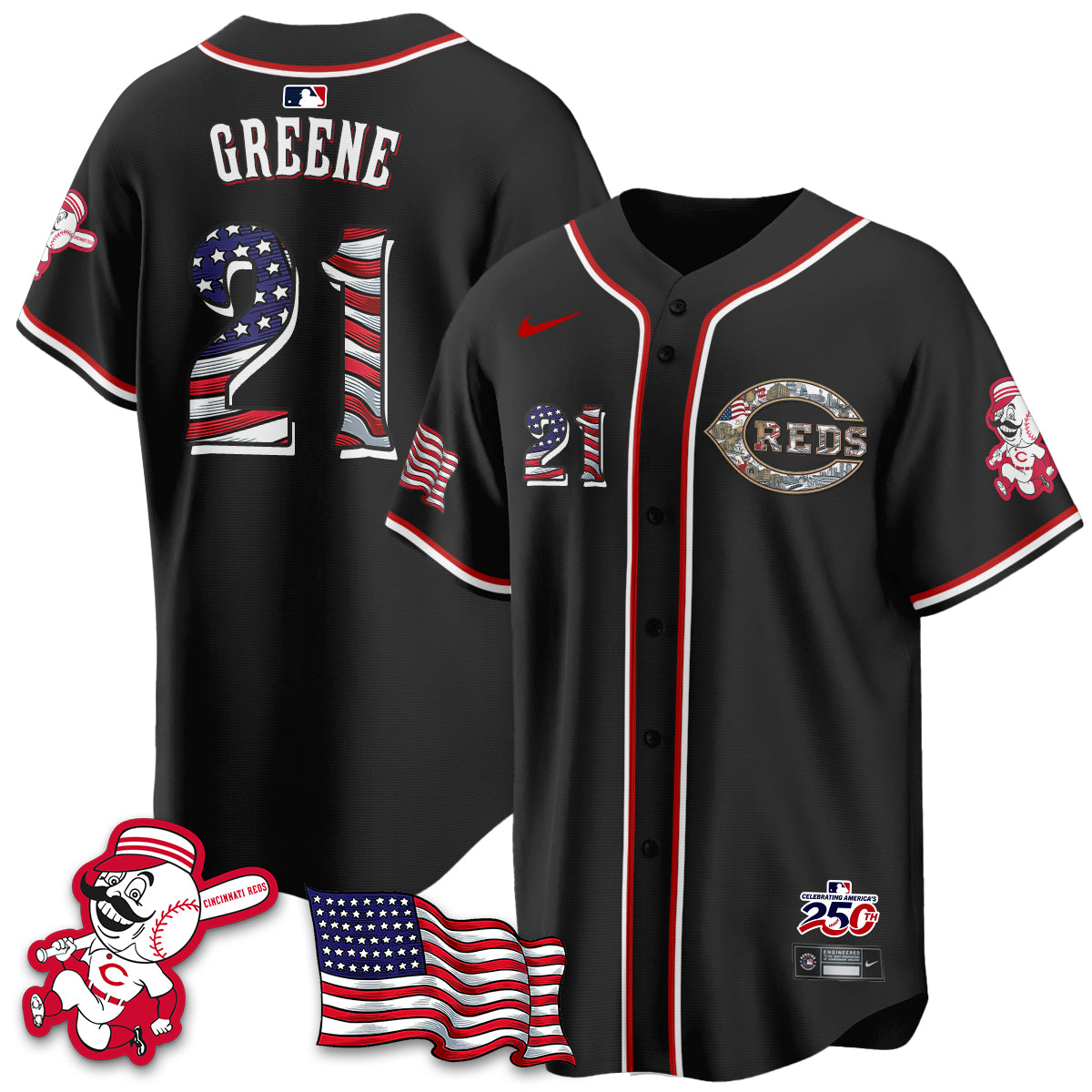 CIN 2026 Independence Day USA Vapor Limited Jersey - Stitched-DTD