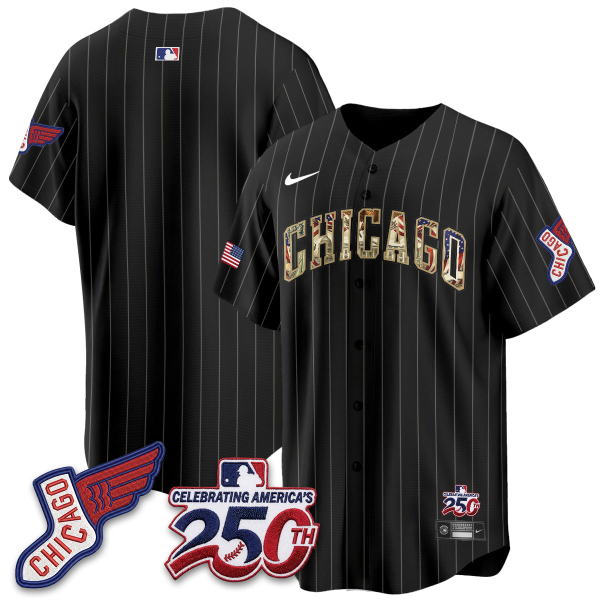 CWS 2026 Independence Day USA Vapor Jersey - Stitched-DTD