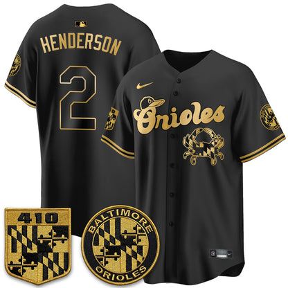 BAL Maryland Flag Vapor Limited Jersey - Stitched-DTD