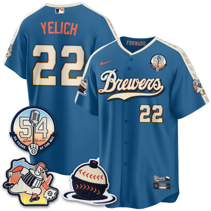 MIL 2026 City Connect Bob Uecker Vapor Limited Jersey - All Stitched V1-DTD