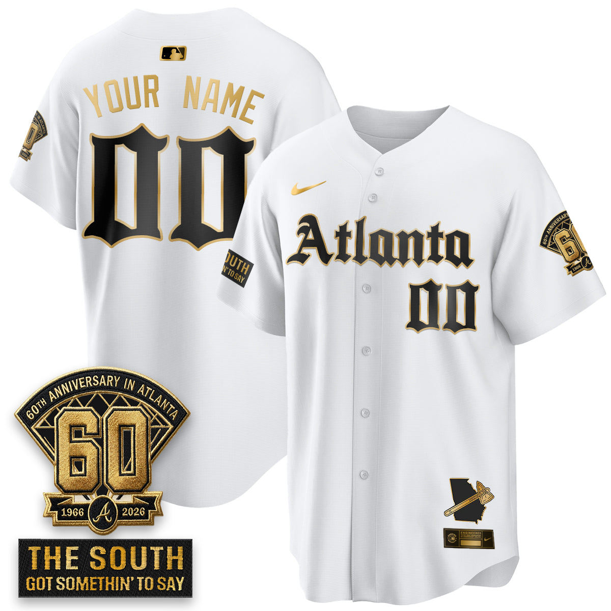 ATL 2026 Gothic Edition Vapor Limited Custom Jersey - All Stitched V2-DTD