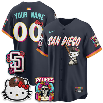 SD 2026 City Connect x Meow KT Vapor Limited Custom Jersey - All Stitched-DTD