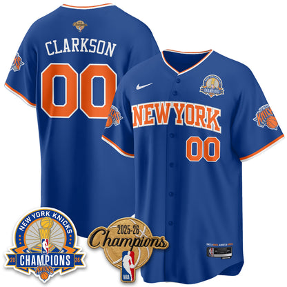 NYK 2026 NBA Champions Special Edition Vapor Jersey V2- Stitched-DTD