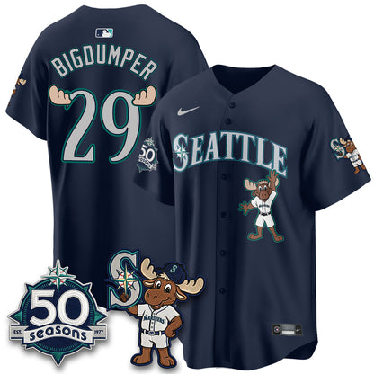 SEA Mascot Jersey - All Stitched-DTD