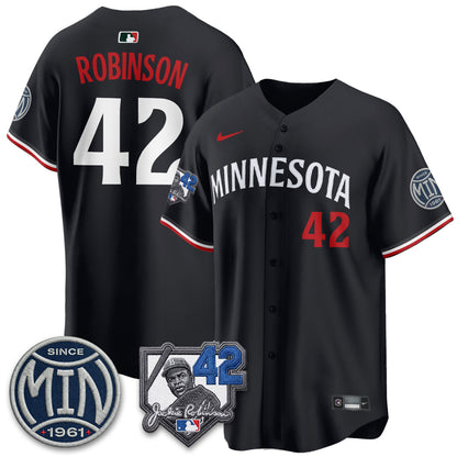 MIN 2026 Jackie Robinson Day Vapor Limited Jersey - All Stitched-DTD