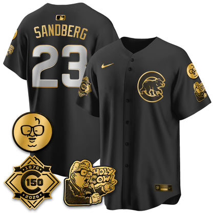 CHC 150th Anniversary Harry Caray Holy Cow Vapor Premier Limited Jersey - All Stitched V3-DTD