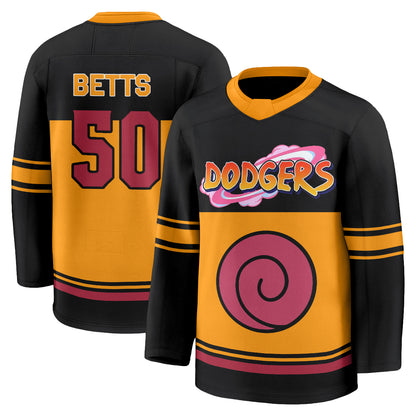 LAD Naruto Edition Vapor Hockey Jersey - Stitched-DTD