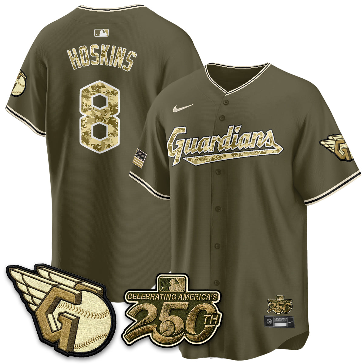 CLE Salute to Service 2026 Vapor Limited Jersey - Stitched-DTD