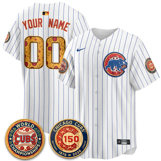 CHC Deep Dish Pizza Vapor Limited Custom Jersey - Stitched-DTD