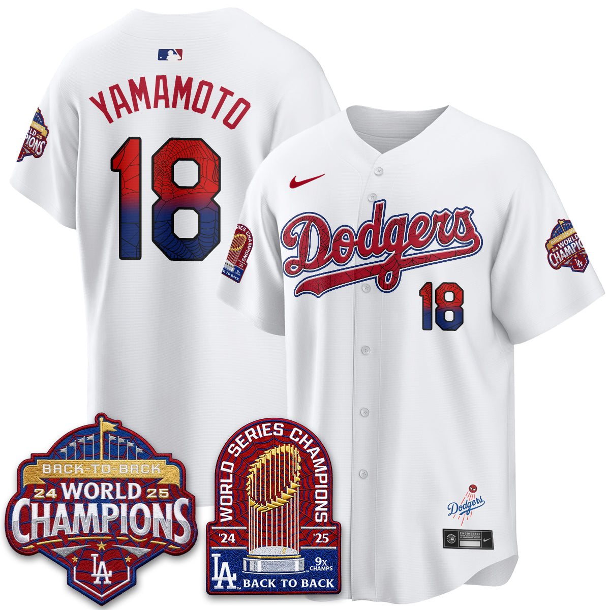 LAD x Web-Head 2026 Vapor Jersey - Stitched-DTD
