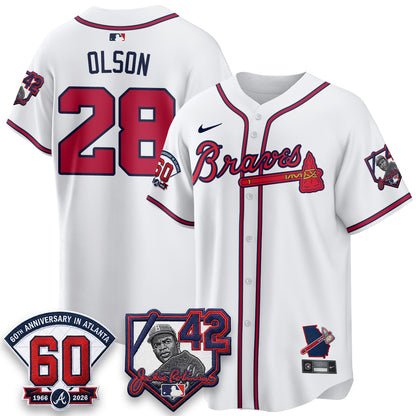 ATL 2026 Jackie Robinson Day Vapor Limited Jersey - All Stitched-DTD