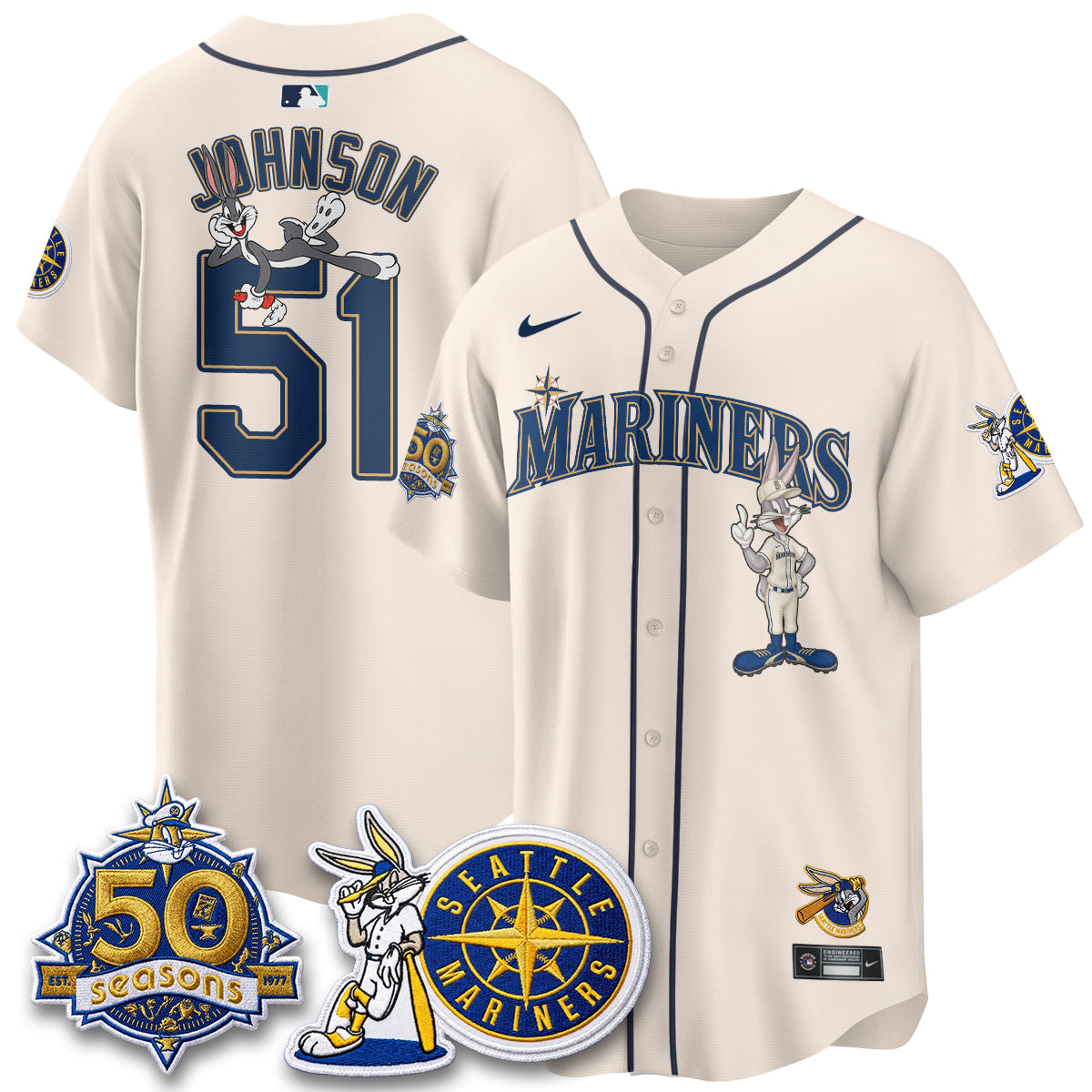 SEA x Bunny Vapor Premier Limited Jersey - Stitched-DTD