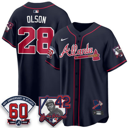 ATL 2026 Jackie Robinson Day Vapor Limited Jersey - All Stitched-DTD