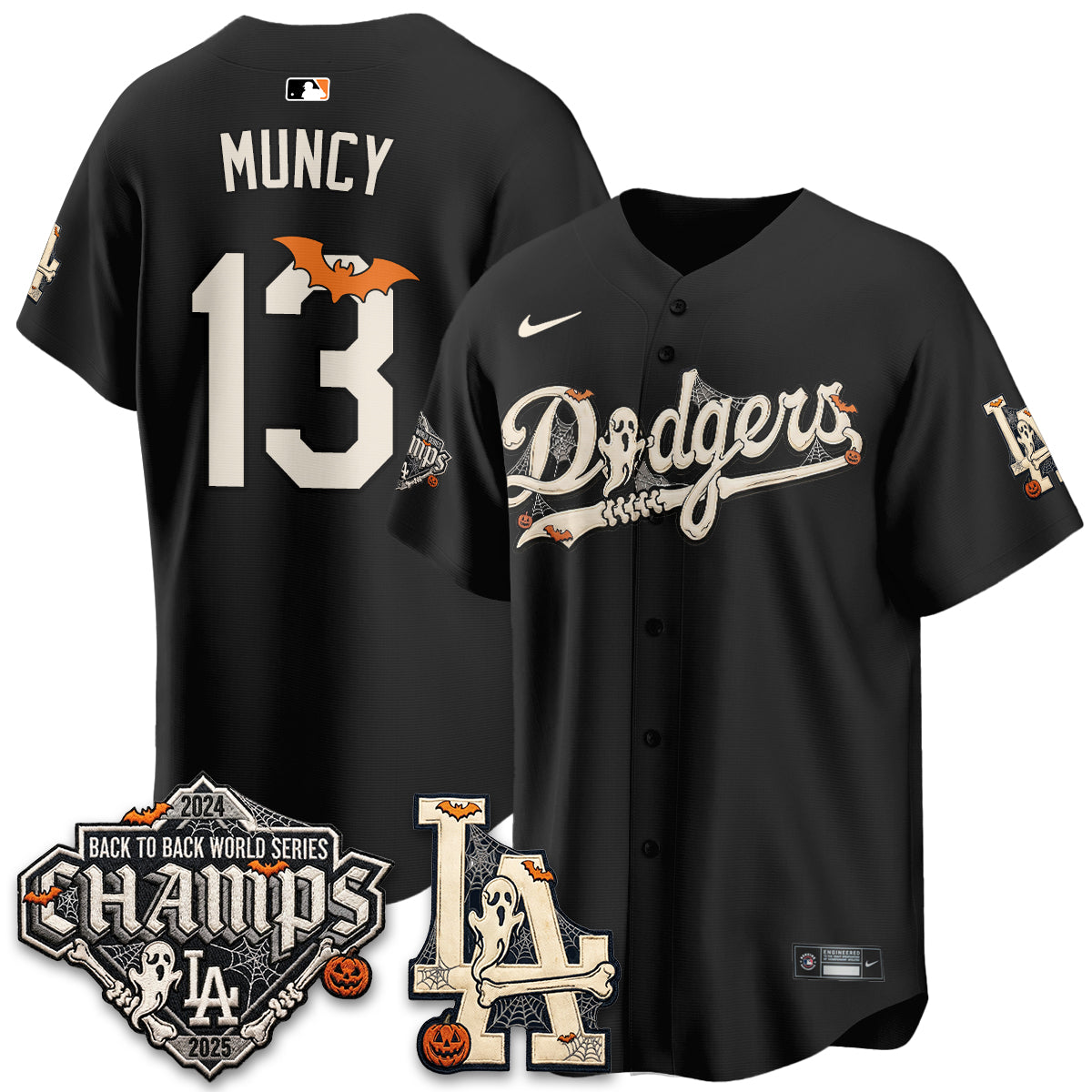 LAD Halloween 2026 Vapor Jersey - Stitched-DTD