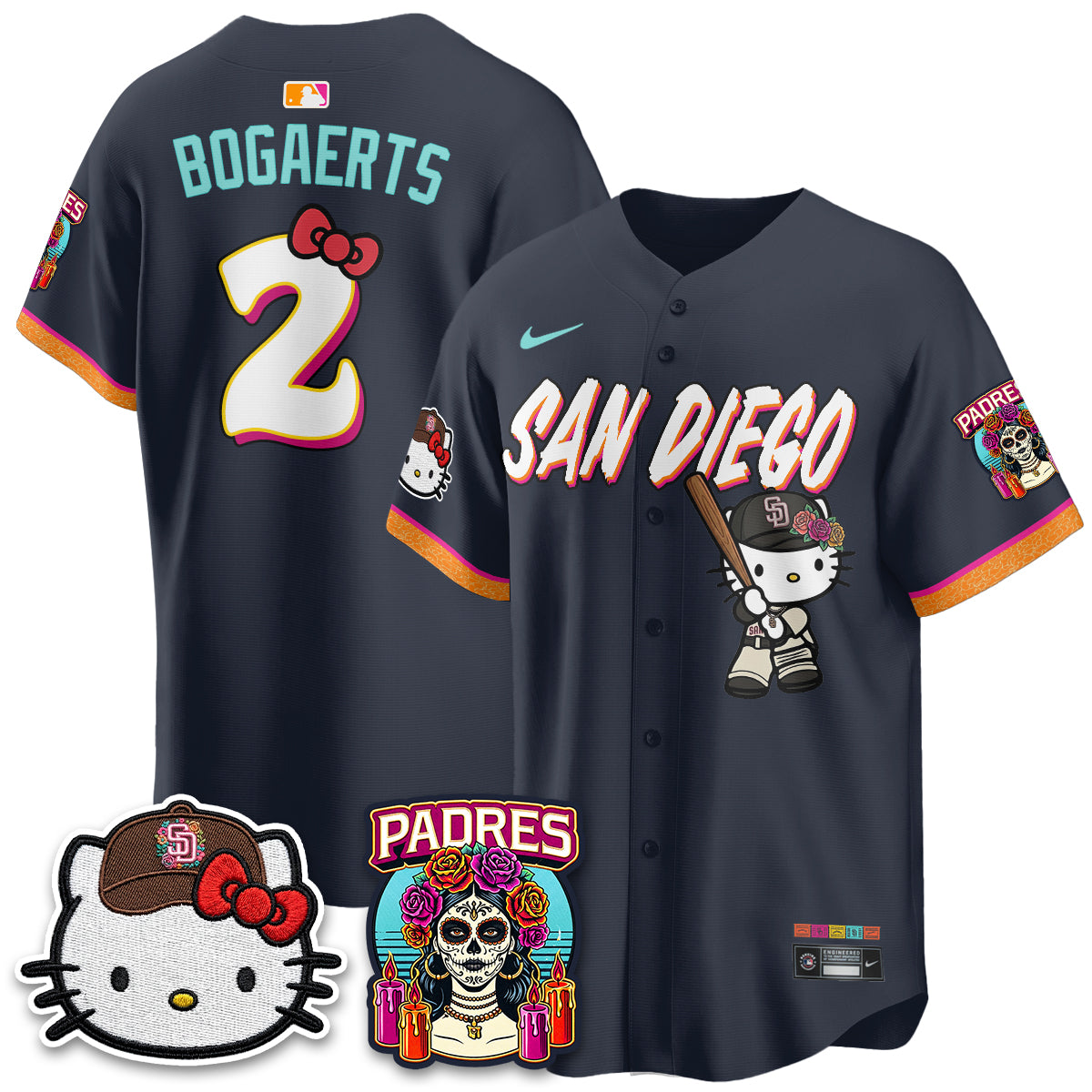 SD 2026 City Connect x Meow KT Vapor Limited Jersey - All Stitched-DTD