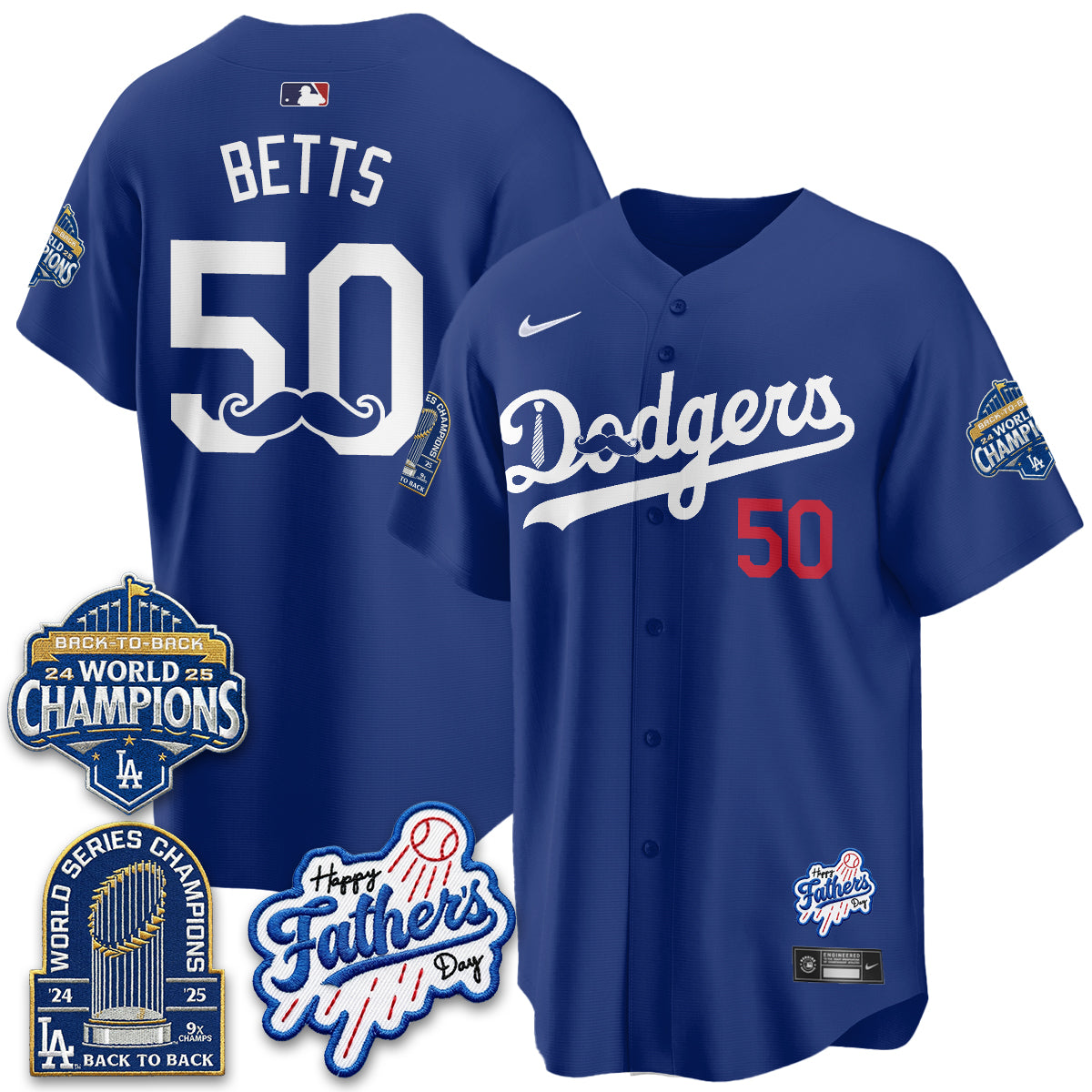 LAD Happy Father's Day 2026 Jersey - Stitched-DTD