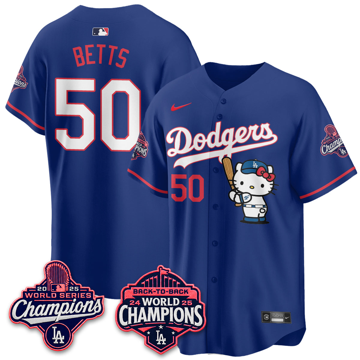 LAD x Hello Kitty Night 2026 Vapor Jersey - All Stitched-DTD