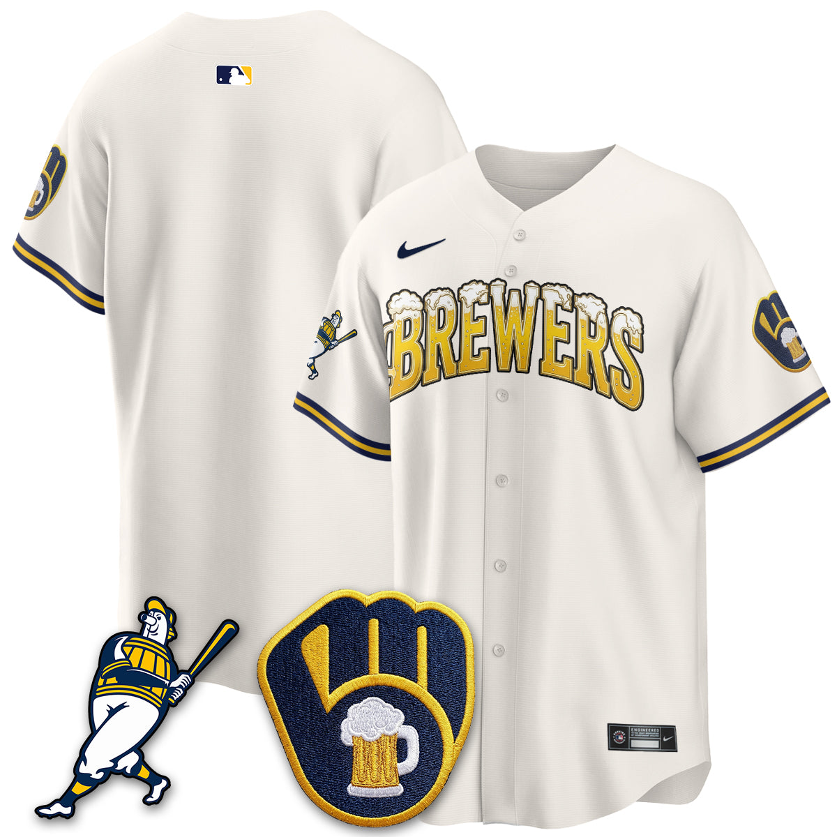 MIL "Pitcher & Pint" Edition Vapor Limited Jersey - Stitched-DTD