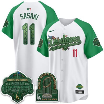 LAD x TMNT 2026 Vapor Jersey - Stitched-DTD