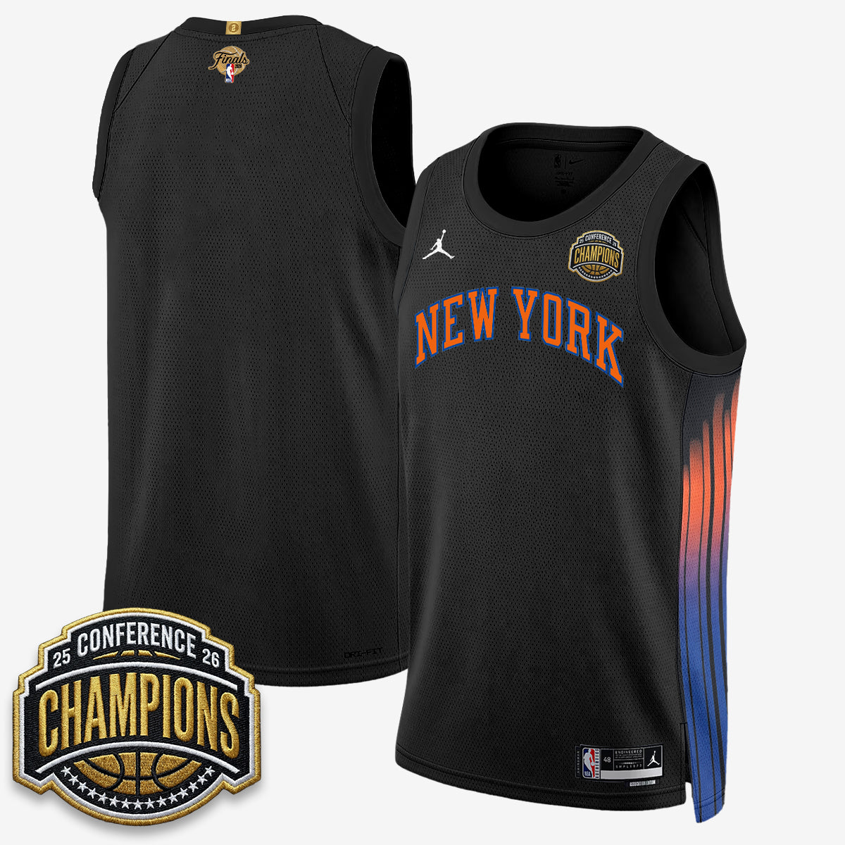 NYK 2026 NBA Finals City Edition Jersey V3- Stitched-DTD