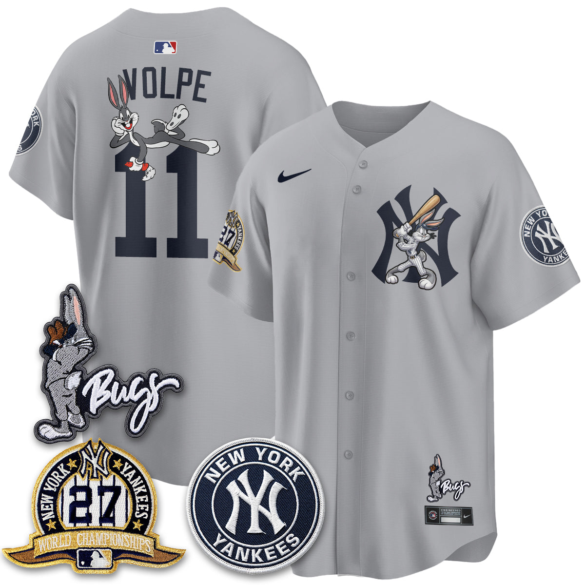 NYY Bunny Vapor Limited Jersey - All Stitched-DTD