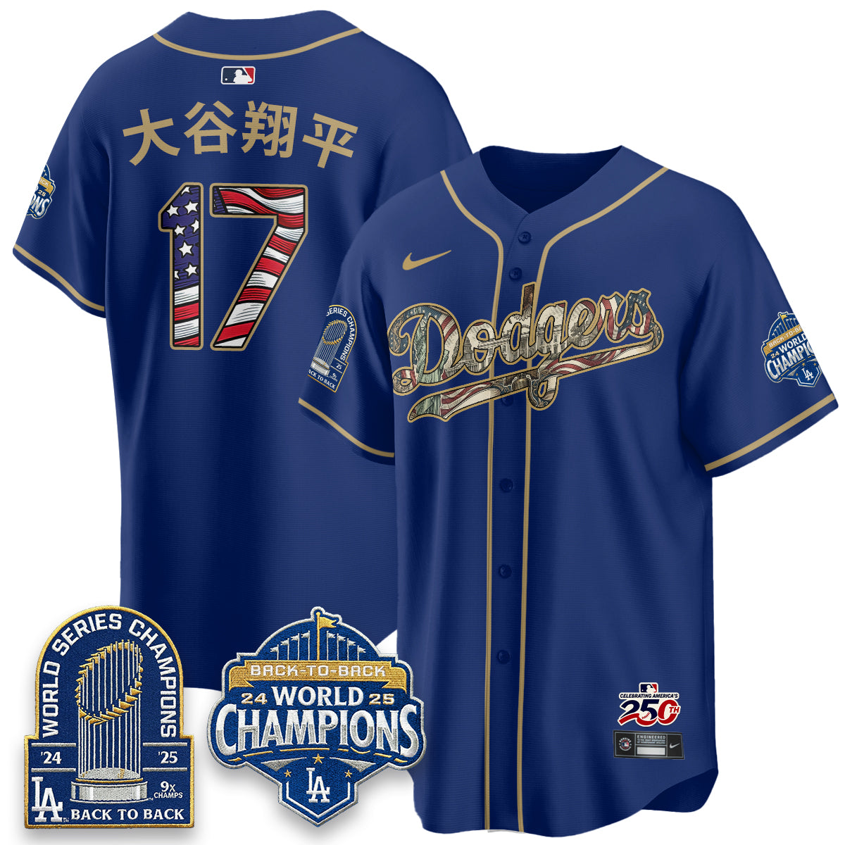 LAD 2026 Independence Day USA Vapor Limited Jersey - Stitched-DTD