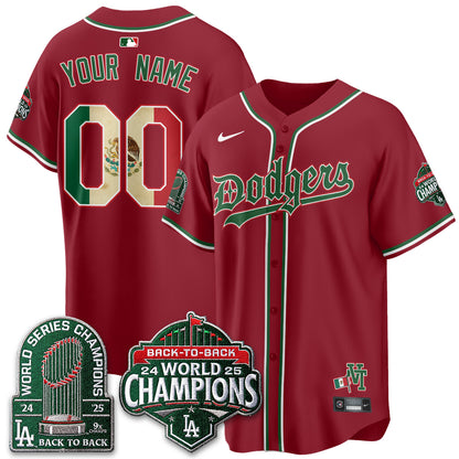 LAD x Mexico Style Vapor Custom Jersey - Stitched-DTD