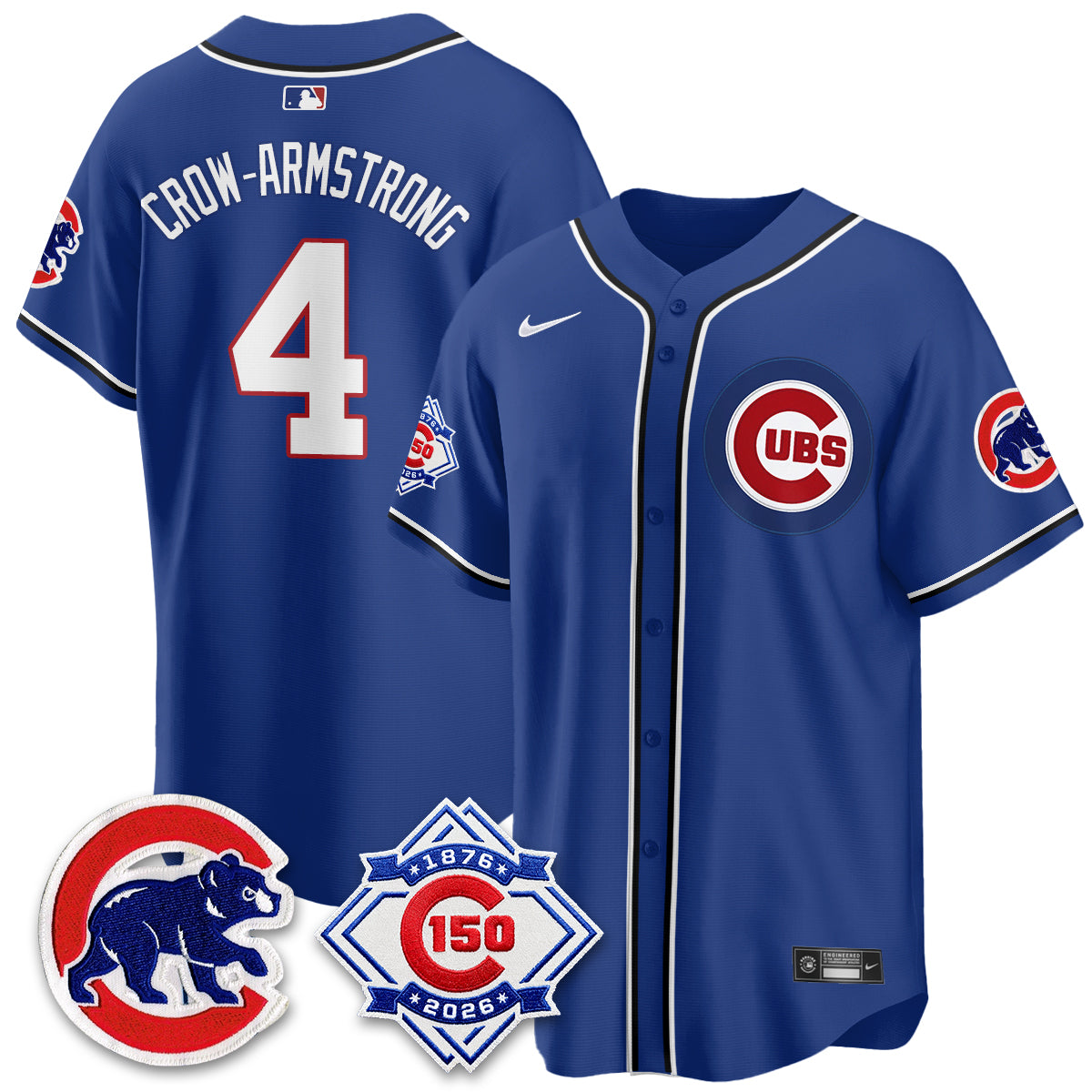 CHC 150th Anniversary Black Out Style Vapor Premier Limited Jersey - All Stitched-DTD